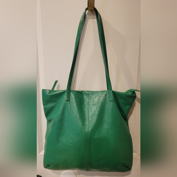Latico Vintage Kelly Green Tote - Picture 2 of 6